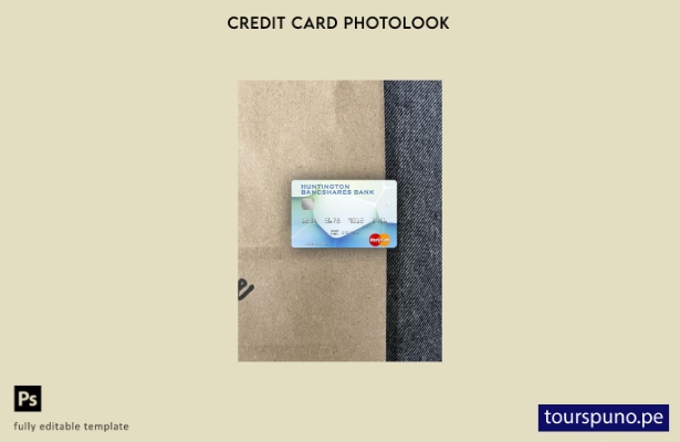 listo para imprimir EE.UU. Huntington Bancshares Bank mastercard photolook plant